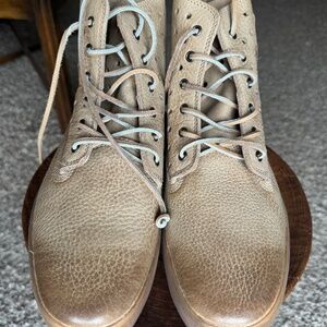 Original Blackstone Taupe Leather High Blackstone Sneakers  EU 44 | US 10.5